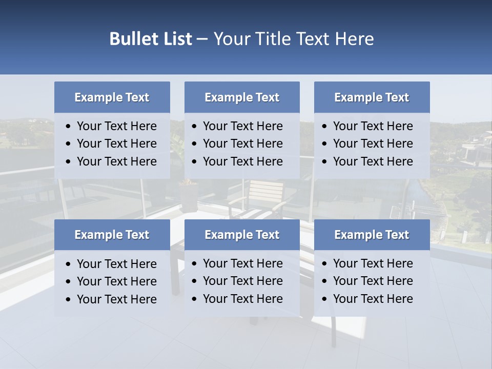 White House Ventilation PowerPoint Template