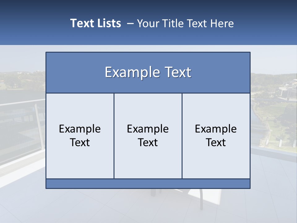 White House Ventilation PowerPoint Template