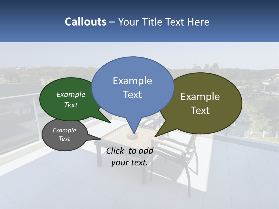 White House Ventilation PowerPoint Template