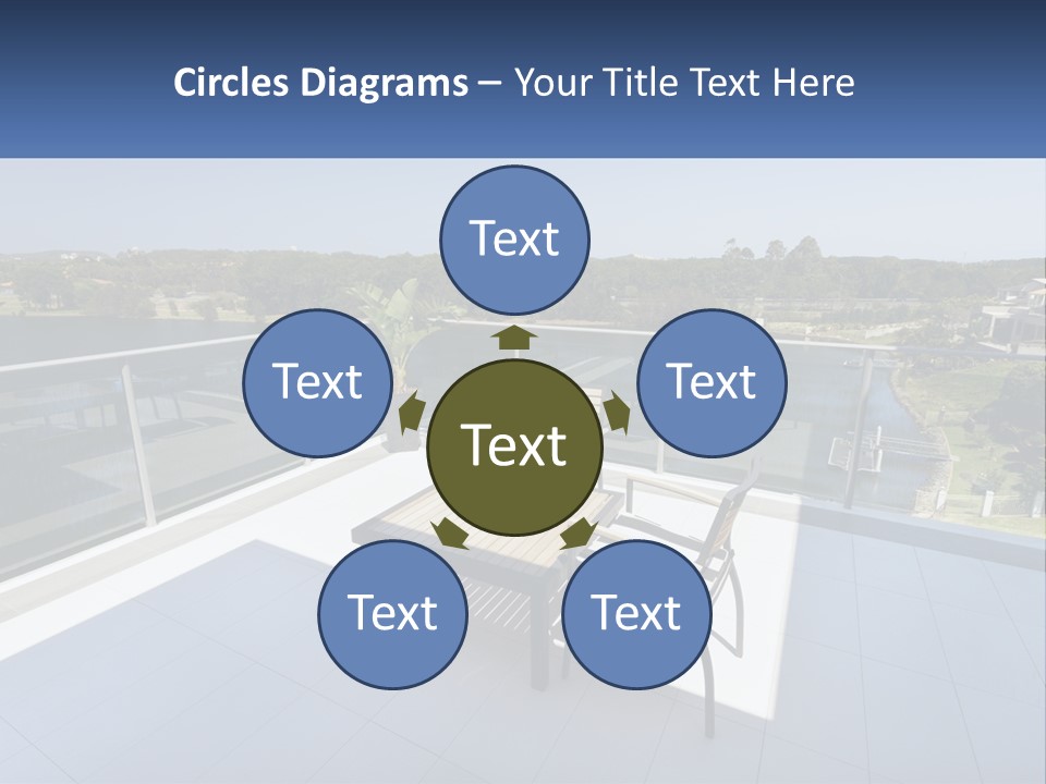 White House Ventilation PowerPoint Template