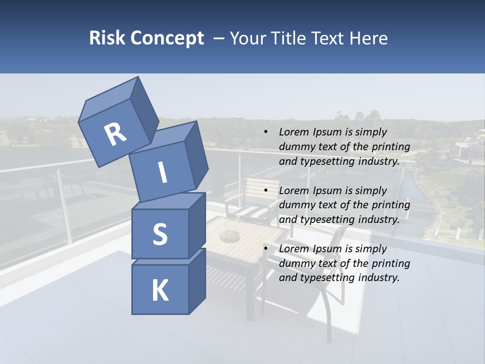 White House Ventilation PowerPoint Template