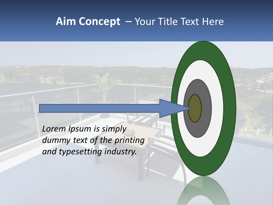 White House Ventilation PowerPoint Template