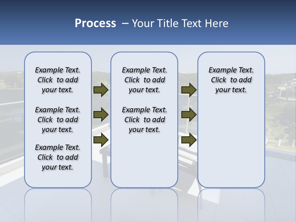White House Ventilation PowerPoint Template