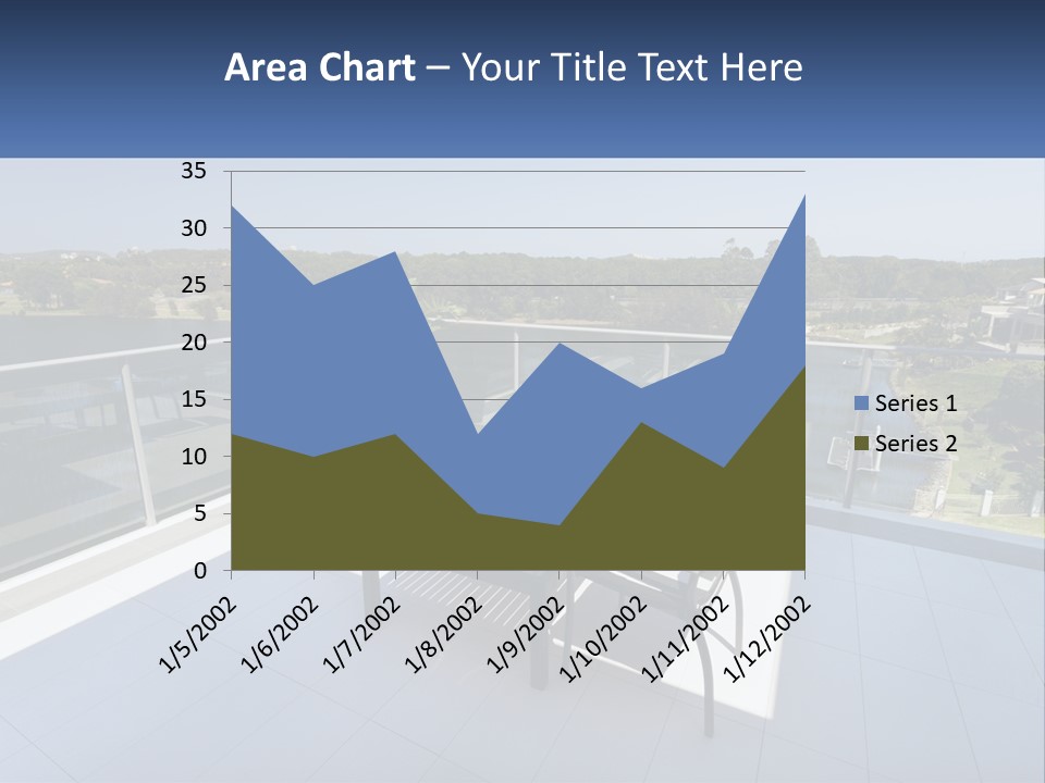 White House Ventilation PowerPoint Template