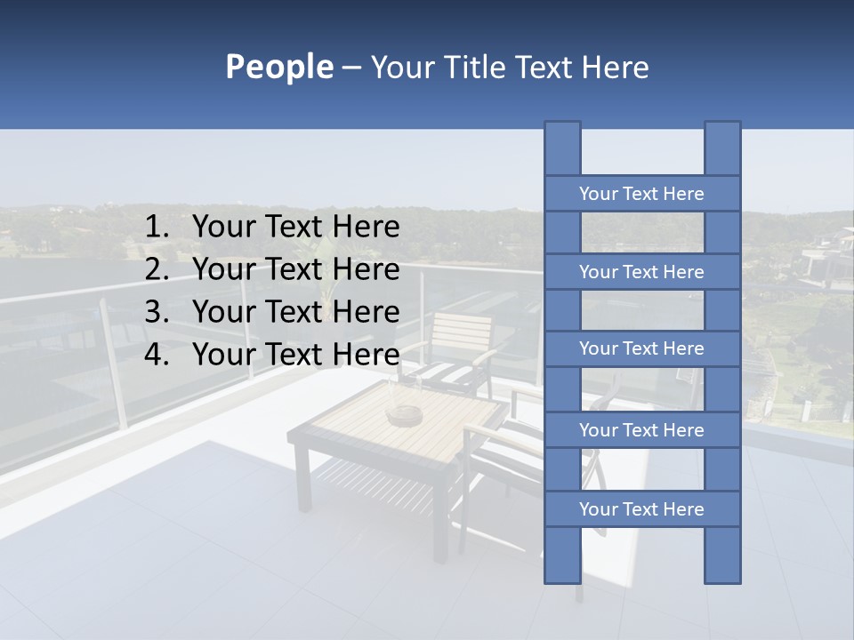 White House Ventilation PowerPoint Template