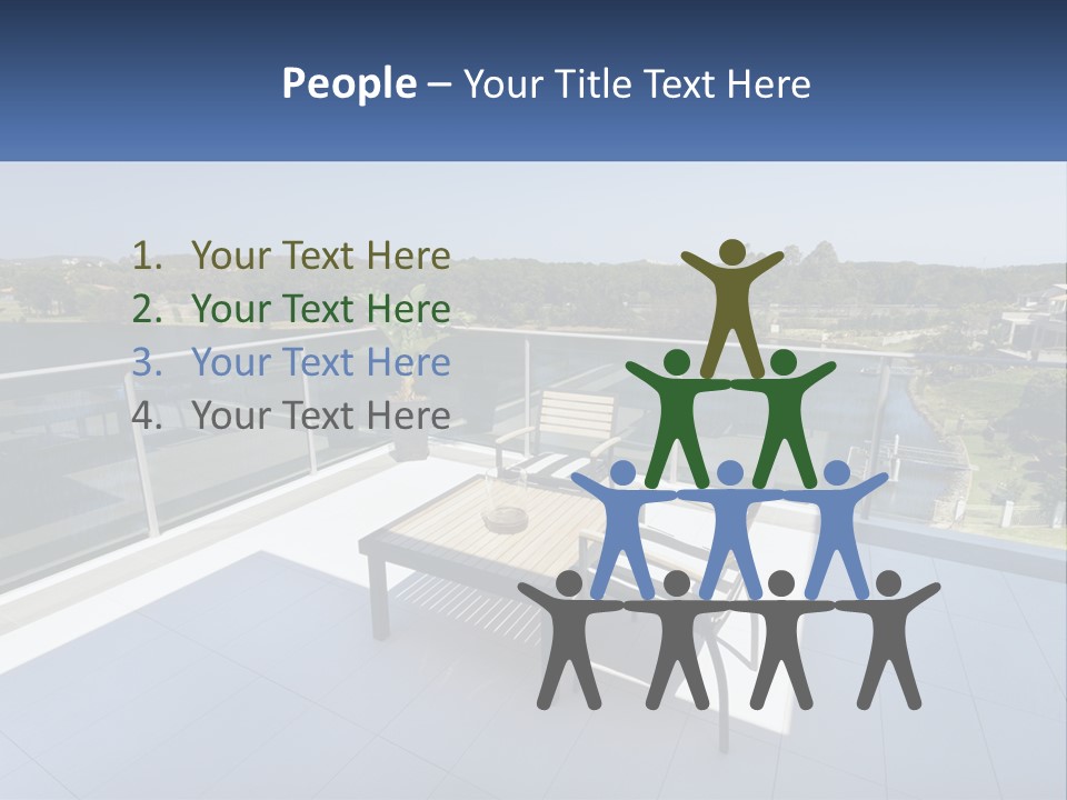 White House Ventilation PowerPoint Template