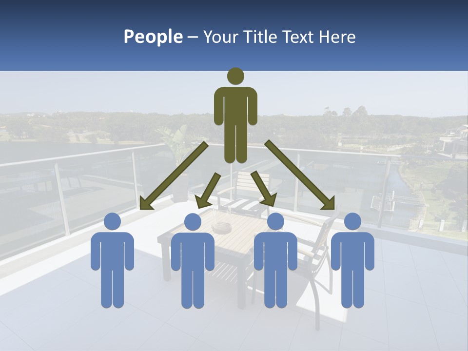 White House Ventilation PowerPoint Template