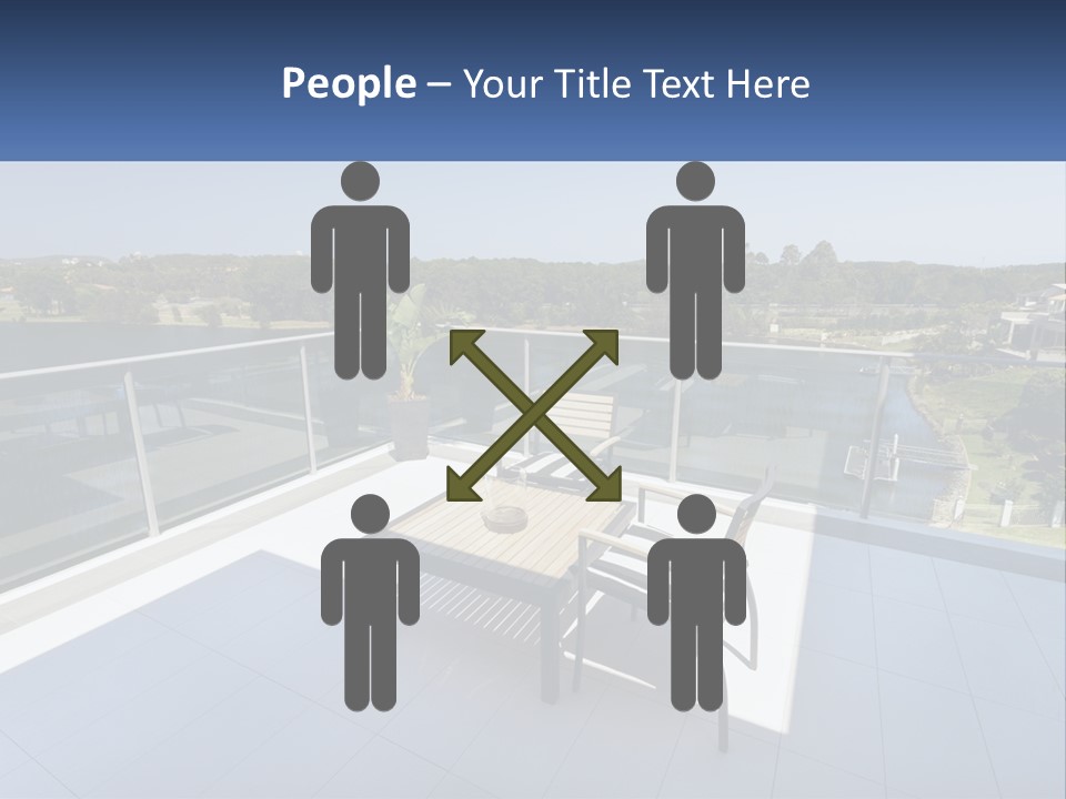 White House Ventilation PowerPoint Template