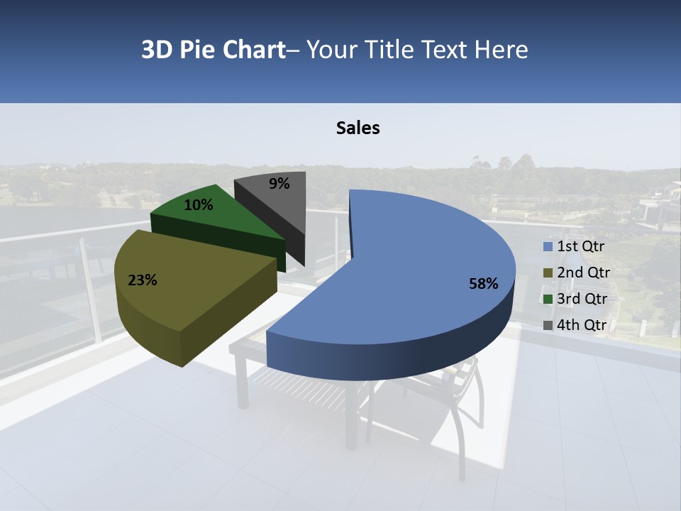 White House Ventilation PowerPoint Template