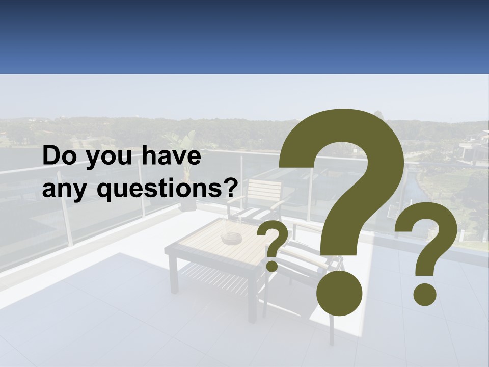 White House Ventilation PowerPoint Template