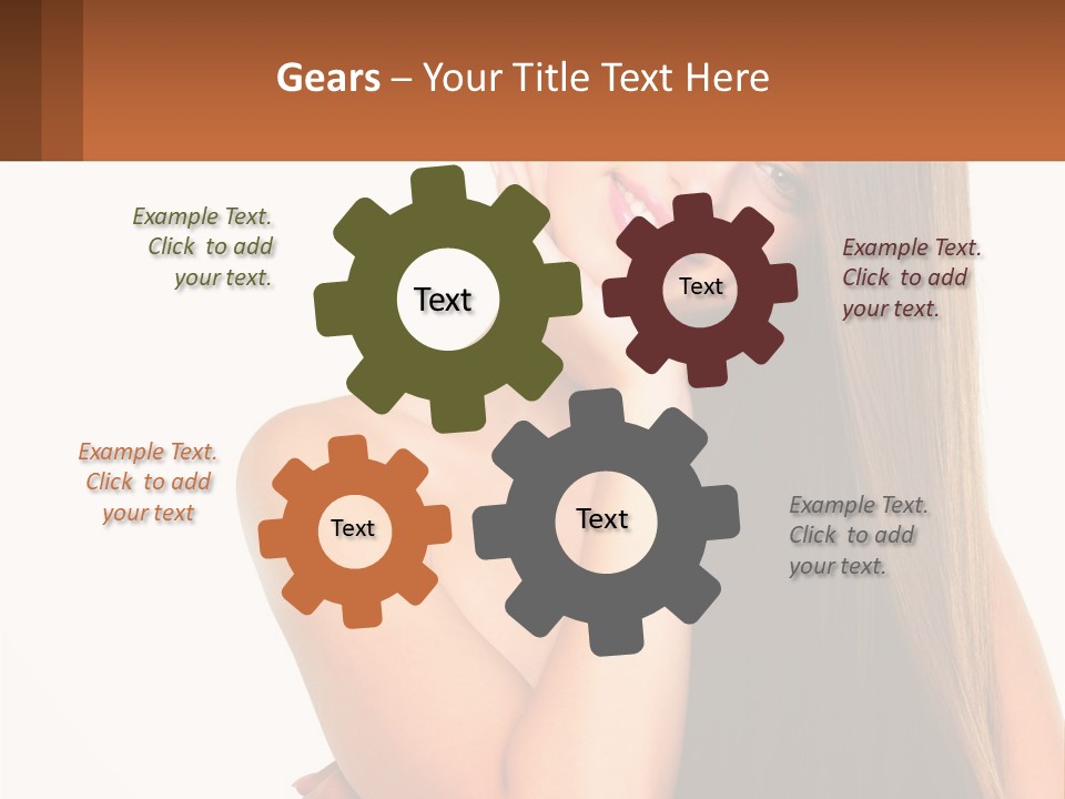 Electricity Equipment White PowerPoint Template