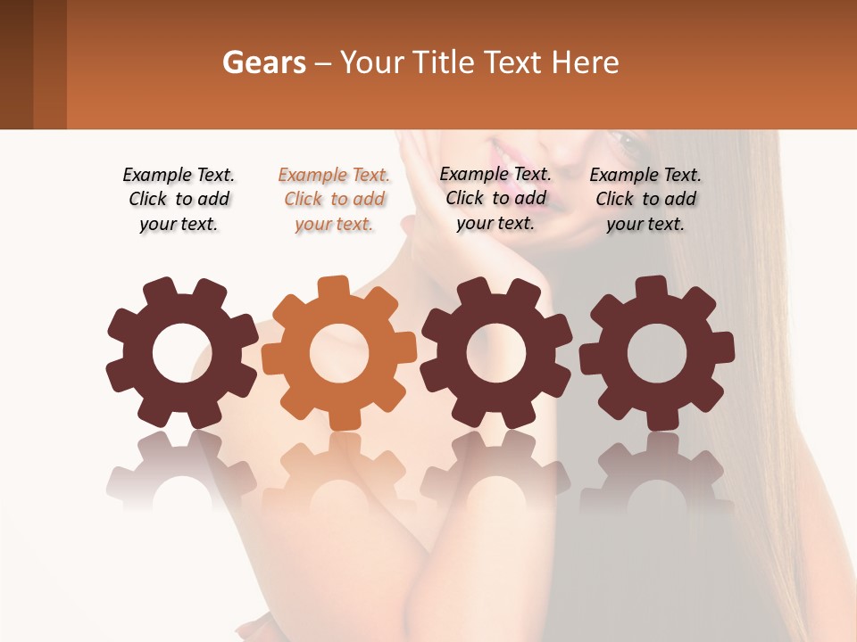 Electricity Equipment White PowerPoint Template