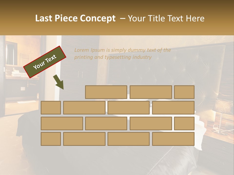 Supply House Electricity PowerPoint Template