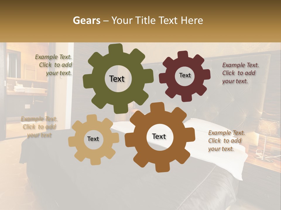 Supply House Electricity PowerPoint Template
