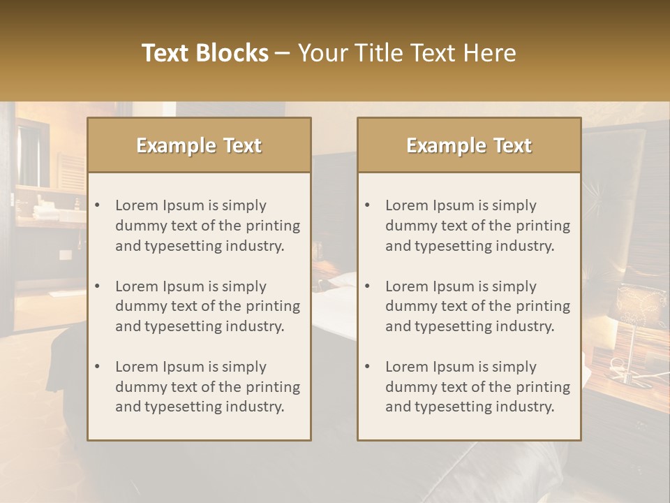 Supply House Electricity PowerPoint Template