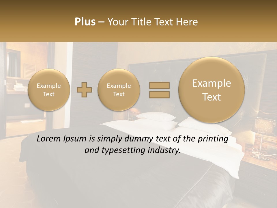 Supply House Electricity PowerPoint Template