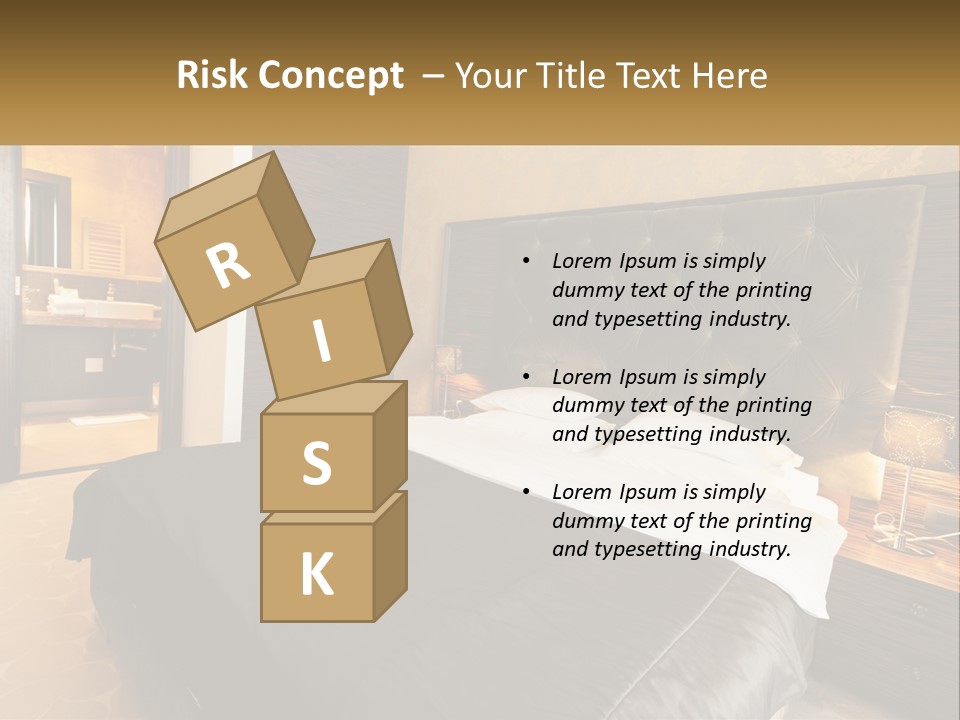 Supply House Electricity PowerPoint Template