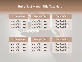 Unit Power House PowerPoint Template
