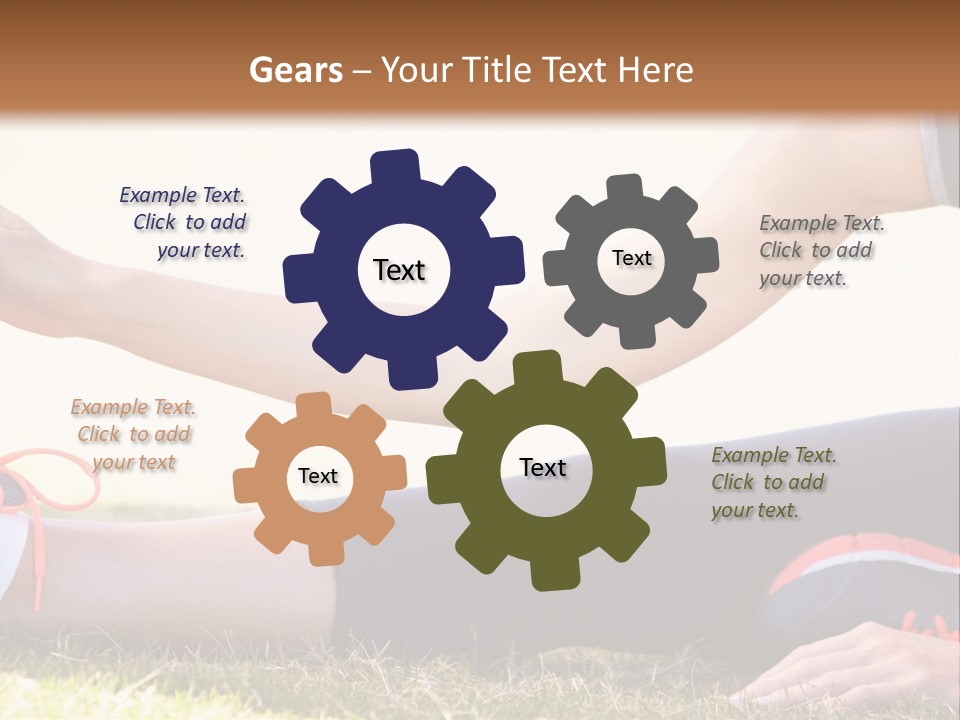 System Electricity Cooling PowerPoint Template