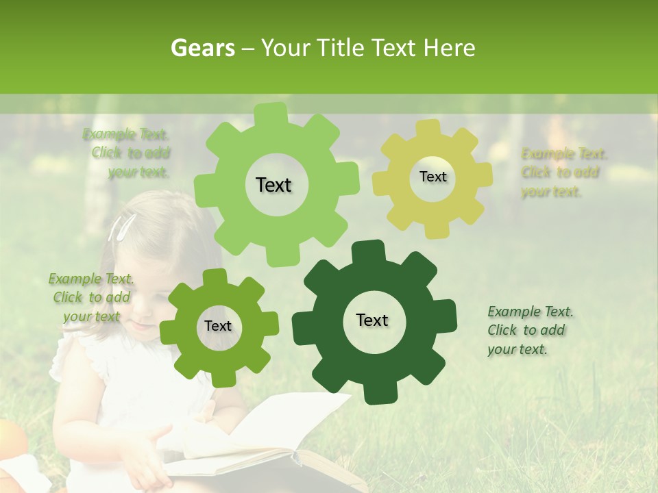 Heat Remote White PowerPoint Template