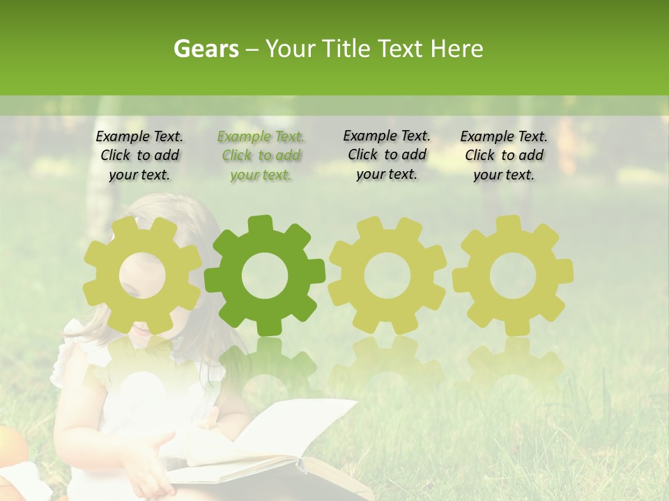 Heat Remote White PowerPoint Template