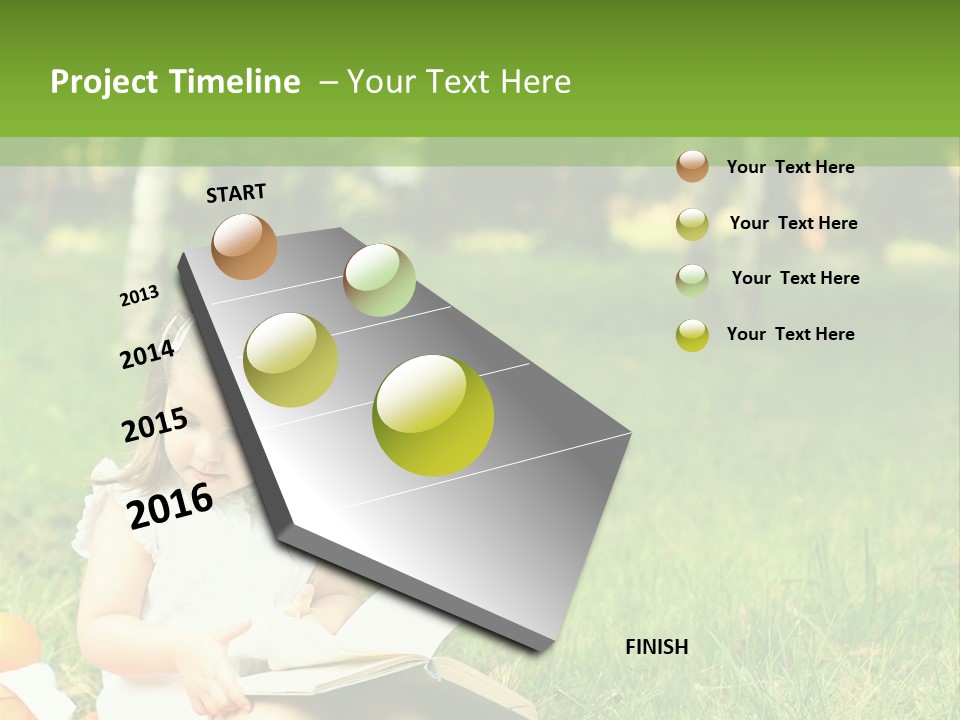 Heat Remote White PowerPoint Template