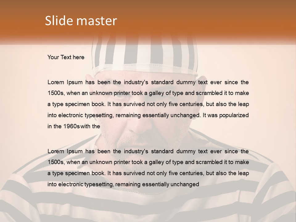 Electric Switch Part PowerPoint Template