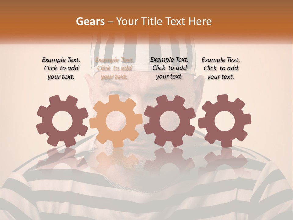 Electric Switch Part PowerPoint Template