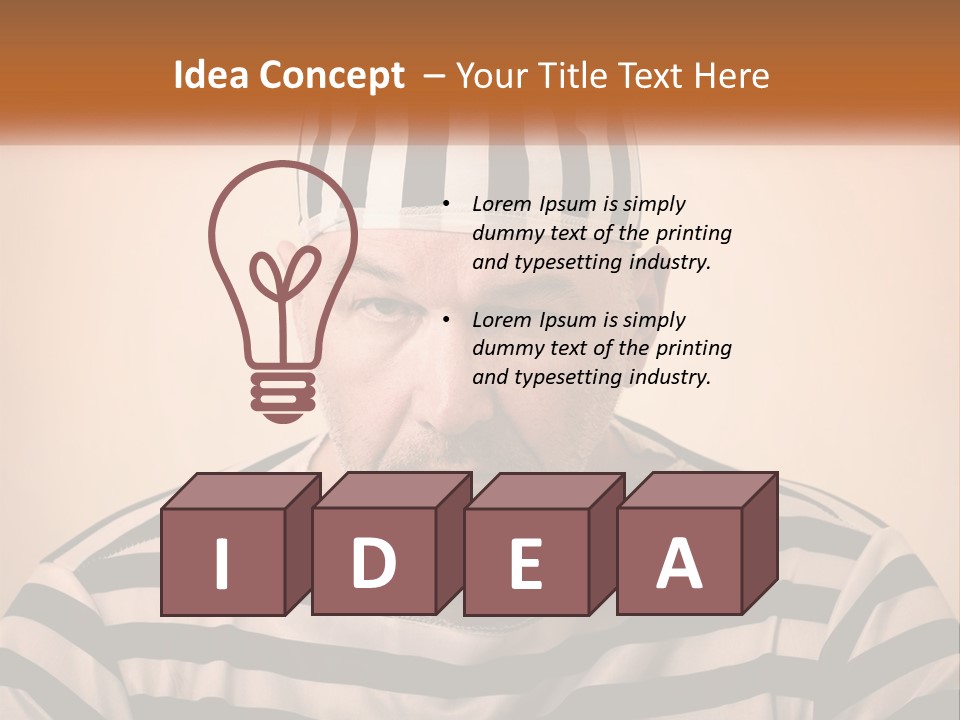 Electric Switch Part PowerPoint Template