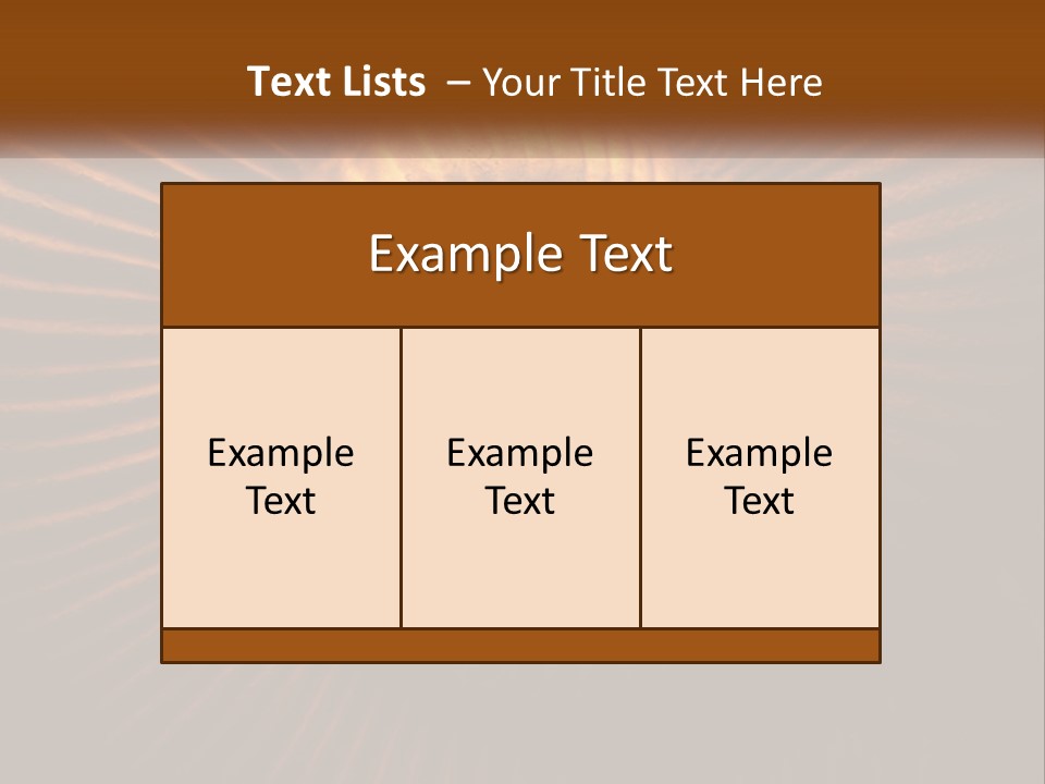 Unit Conditioner Power PowerPoint Template