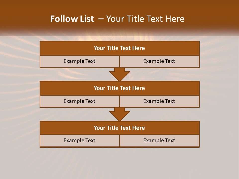 Unit Conditioner Power PowerPoint Template