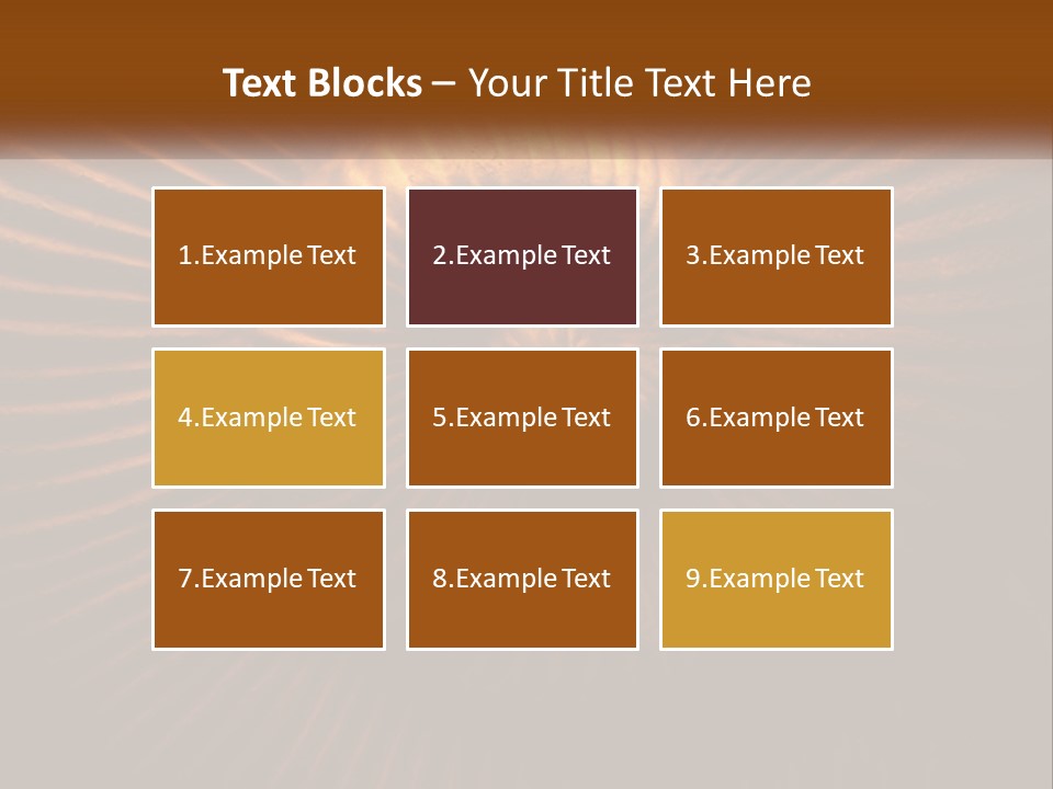 Unit Conditioner Power PowerPoint Template