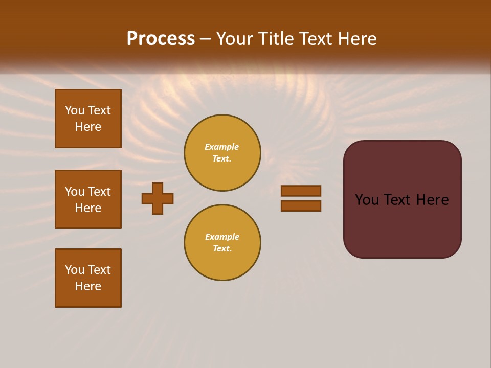 Unit Conditioner Power PowerPoint Template