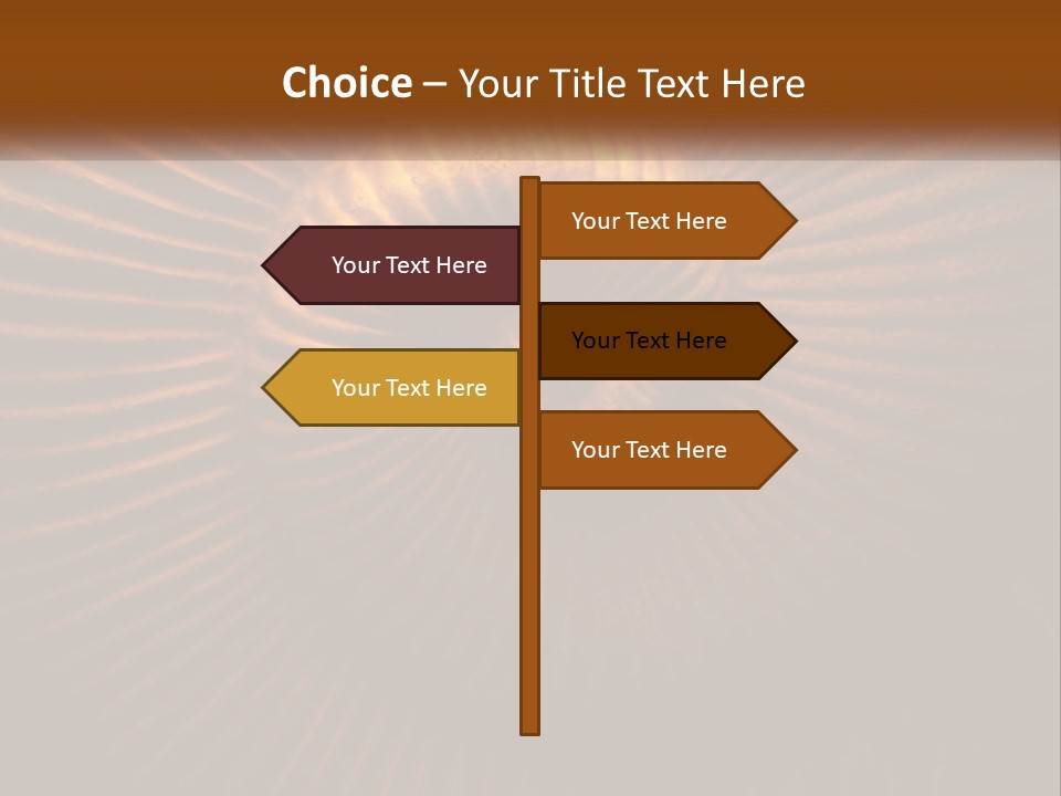 Unit Conditioner Power PowerPoint Template