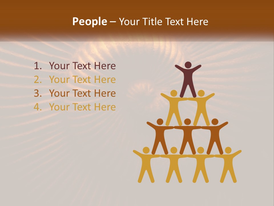 Unit Conditioner Power PowerPoint Template