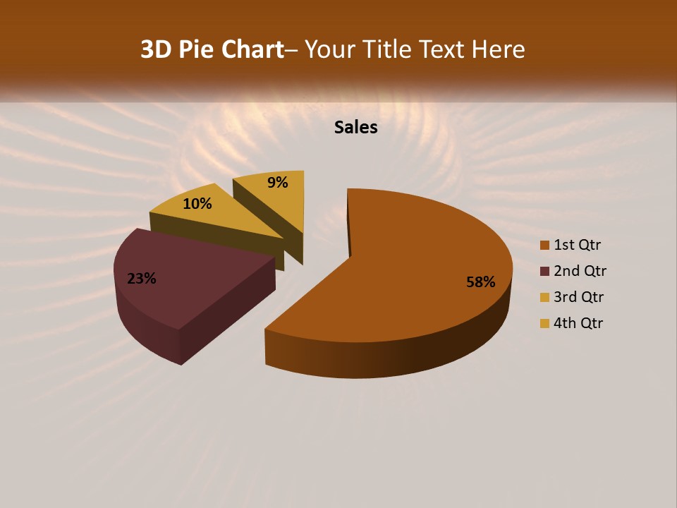 Unit Conditioner Power PowerPoint Template