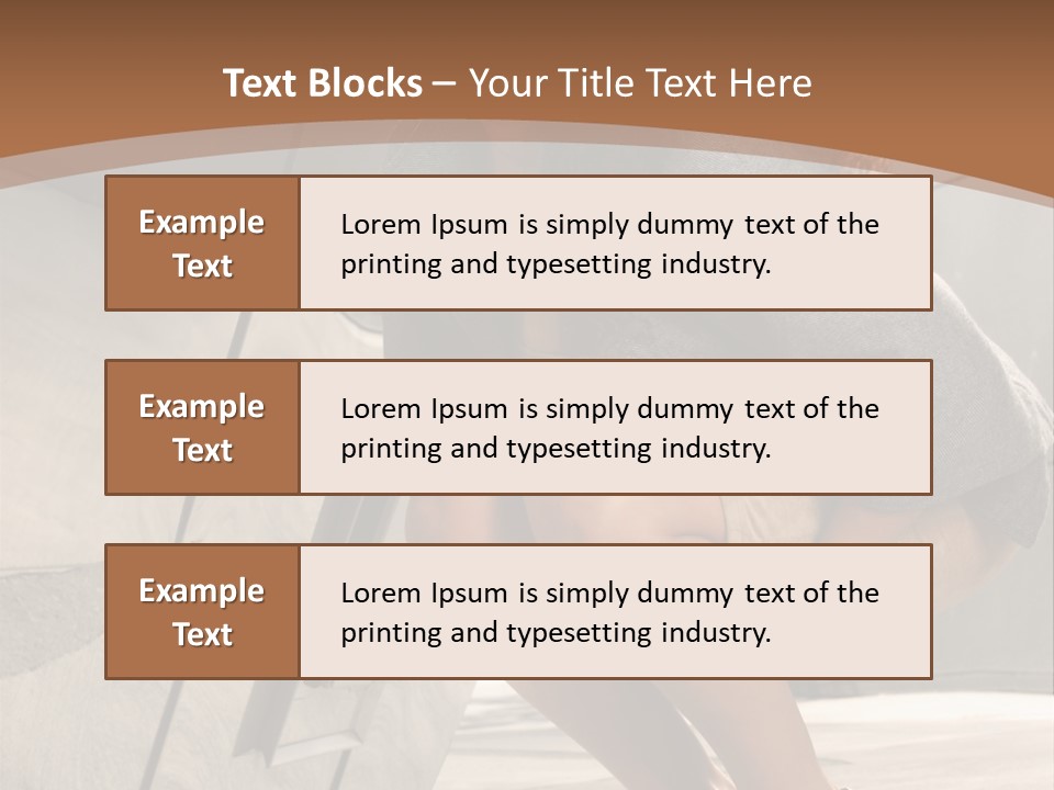 Part Industry Condition PowerPoint Template