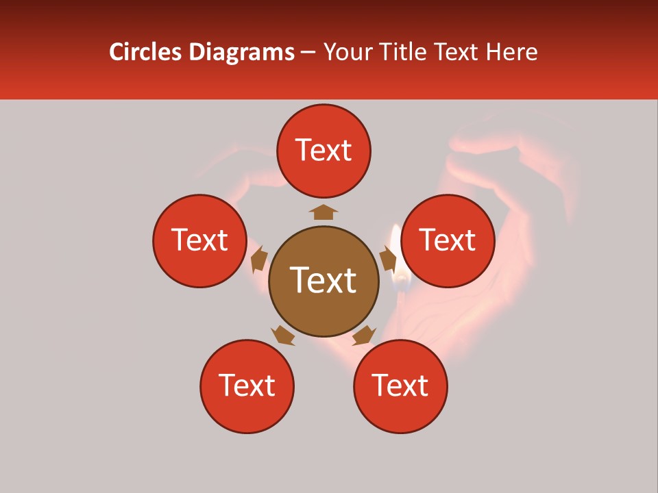 Cold Ventilation Remote PowerPoint Template