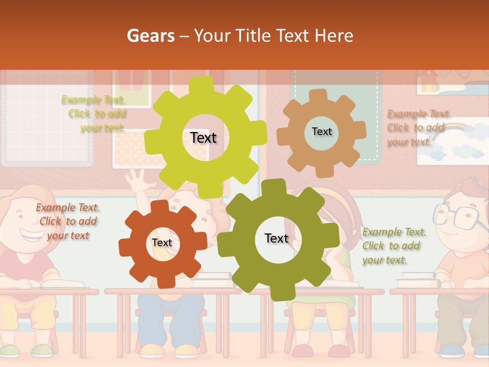 Switch Electric Unit PowerPoint Template