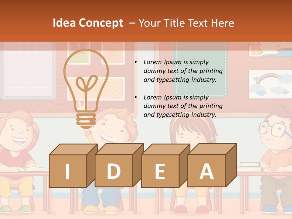Switch Electric Unit PowerPoint Template