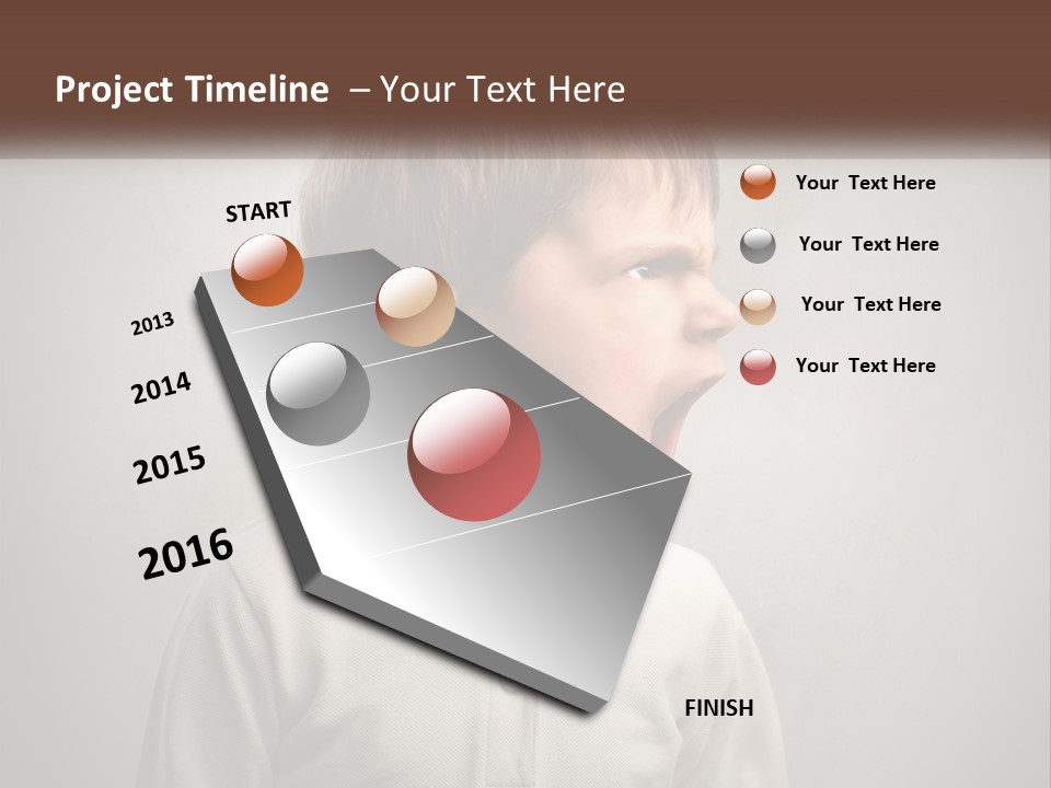 Temperature Heat Industry PowerPoint Template