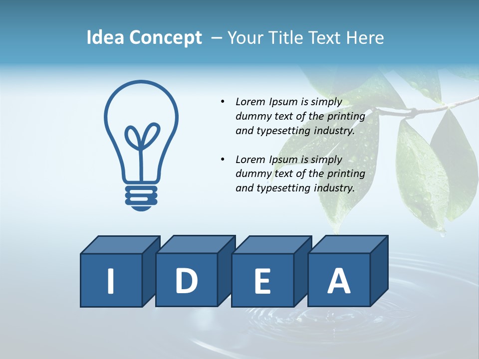 Technology Equipment Air PowerPoint Template