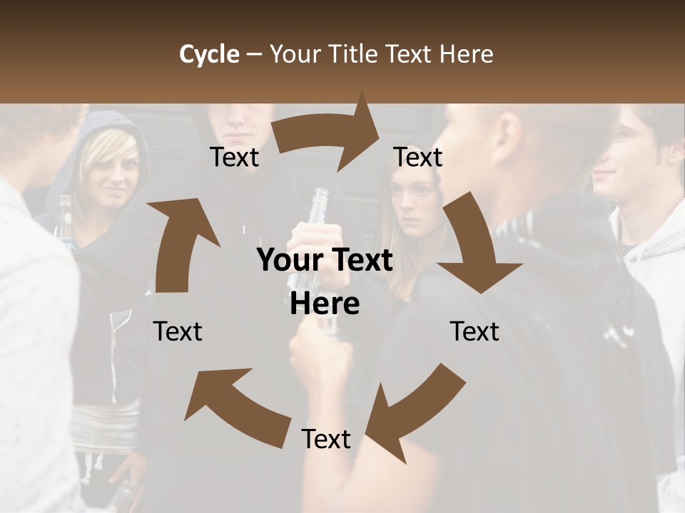 Climate Temperature Switch PowerPoint Template