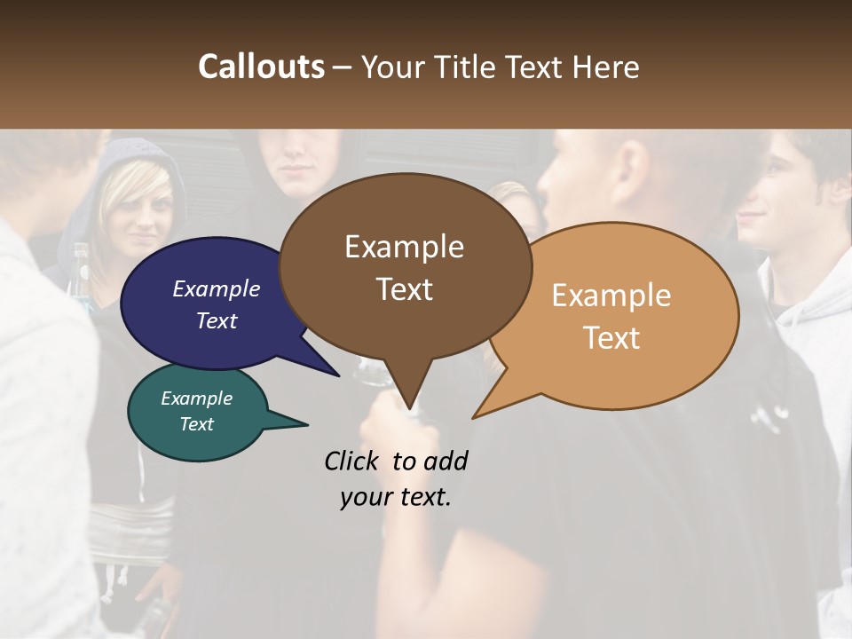 Climate Temperature Switch PowerPoint Template