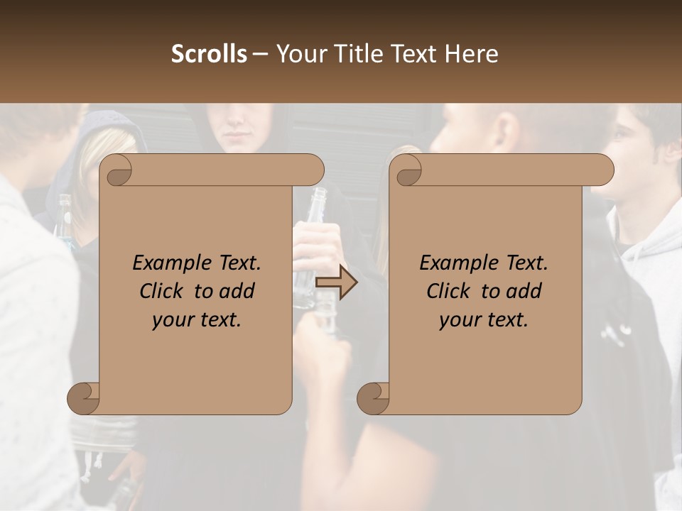 Climate Temperature Switch PowerPoint Template
