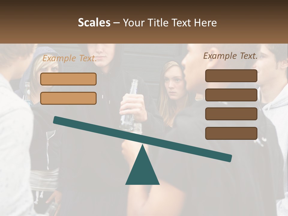 Climate Temperature Switch PowerPoint Template