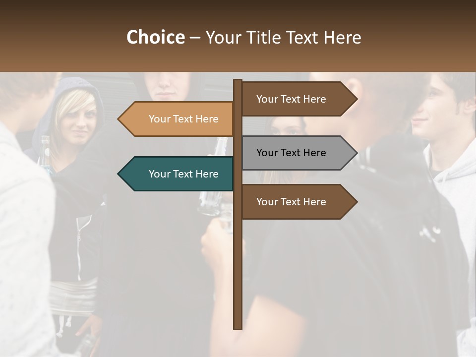 Climate Temperature Switch PowerPoint Template