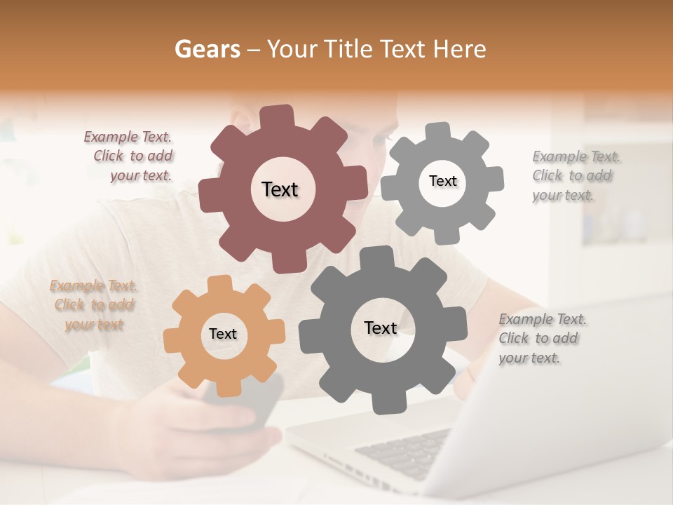 Temperature Equipment Power PowerPoint Template