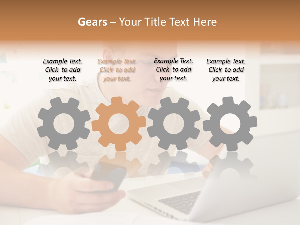 Temperature Equipment Power PowerPoint Template