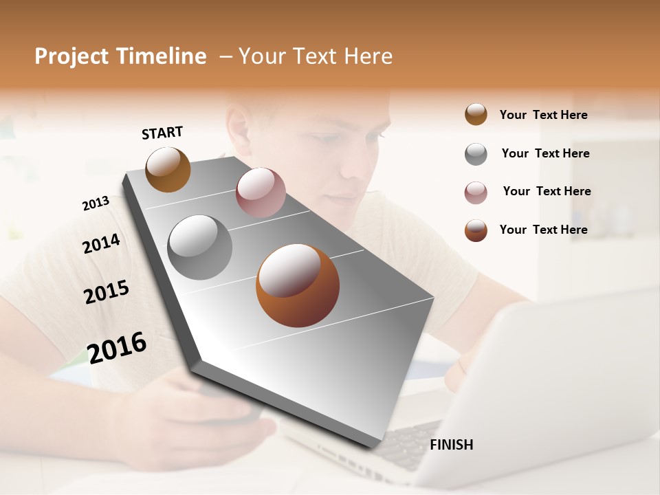 Temperature Equipment Power PowerPoint Template